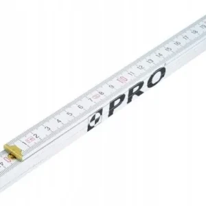 Najlepsza cena MIARA DREWNIANA SKŁADANA BEZ OKUĆ Z KĄTOMIERZEM 1m